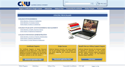 Desktop Screenshot of cnuas.edu
